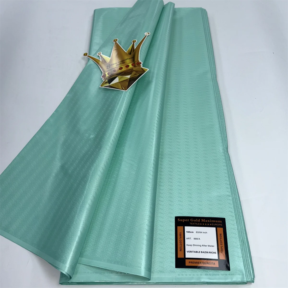 2025 новейшая 5-метровая африканская ткань Basin Riche Brode, последняя модная вышивка, 100% хлопковая кружевная ткань для свадебного платья
2025 новейшая 5-метровая африканская ткань Basin Riche Brode, последняя модная вышивка, 100% хлопковая кружевная ткань для свадебного платья