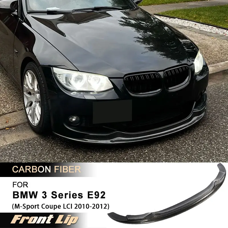 Car Front Bumper Lip Spoiler For BMW 3 Series E92 LCI M-Sport Coupe 2010 2011 2012 Car Front Lip Chin Apron Carbon Fiber FRP
Car Front Bumper Lip Spoiler For BMW 3 Series E92 LCI M-Sport Coupe 2010 2011 2012 Car Front Lip Chin Apron Carbon Fiber FRP