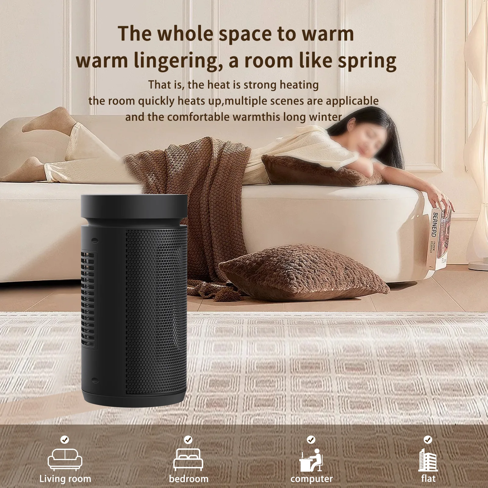 New Style Heater Fast Heating Fan Heater Ptc Heater Intelligent Remote Control Vertical Electric Heater Gas Electric Heater
New Style Heater Fast Heating Fan Heater Ptc Heater Intelligent Remote Control Vertical Electric Heater Gas Electric Heater
