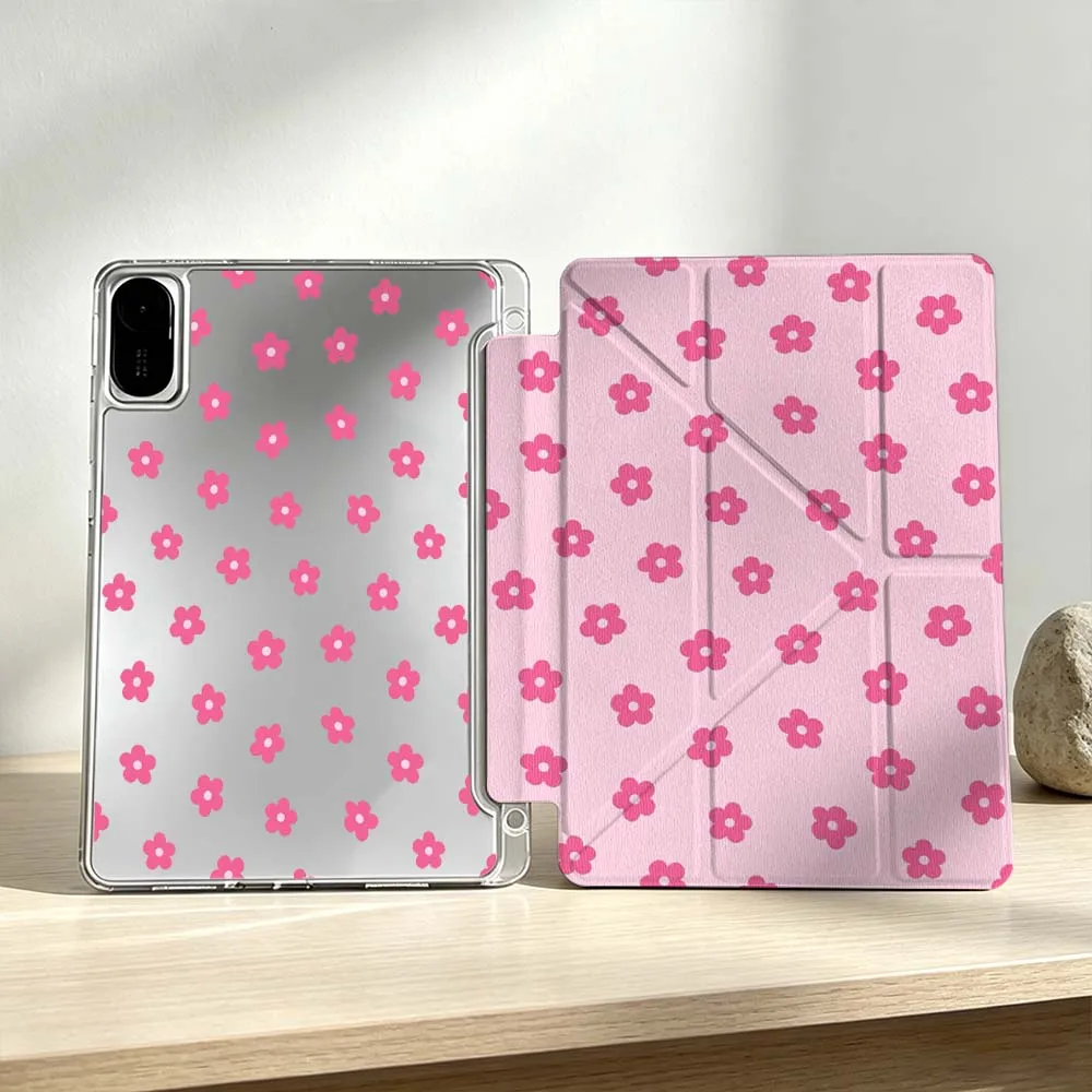 Cartoon Pink Flowers Soft For Xiaomi Mi Pad 8 7 6 5 Pro Redmi Pad SE 2 Poco Pad Foldable 3Y Tablet Case
Cartoon Pink Flowers Soft For Xiaomi Mi Pad 8 7 6 5 Pro Redmi Pad SE 2 Poco Pad Foldable 3Y Tablet Case