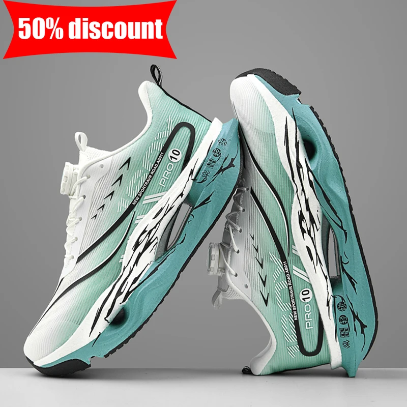 Unisex Sports Shoes Soft Sole Rebound Cushioning Trendy Mesh Breathe Lightweight Youth Outdoor Professional Running Shoes Men
Unisex Sports Shoes Soft Sole Rebound Cushioning Trendy Mesh Breathe Lightweight Youth Outdoor Professional Running Shoes Men