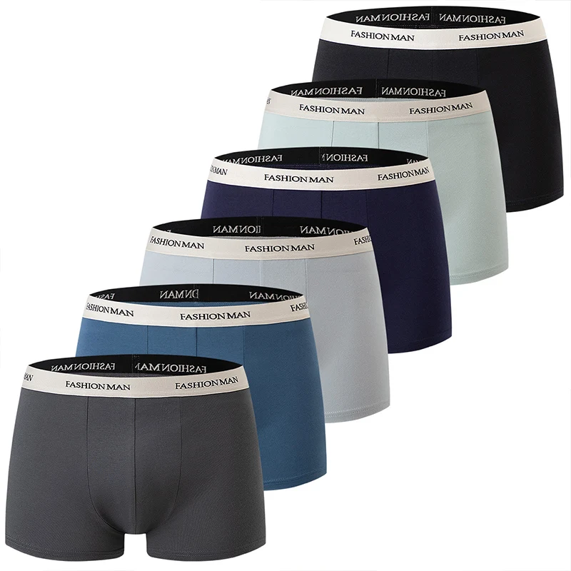Мужское нижнее белье из бамбукового волокна, 6 предметов, разноцветное, на все сезоны, экологичное, удобные шорты больших размеров.
Мужское нижнее белье из бамбукового волокна, 6 предметов, разноцветное, на все сезоны, экологичное, удобные шорты больших размеров.