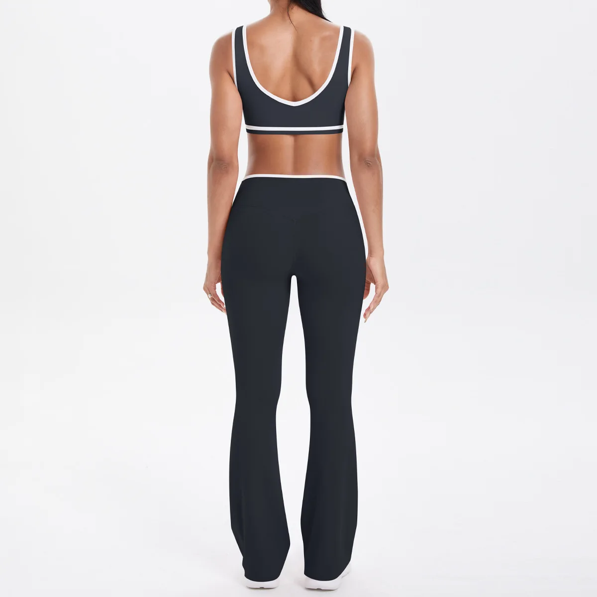 New Yoga Set Double-Sided Brushed Tight Peach Hip Breathable Cross Wide-Leg Sports Vest Workout Clothes Gym Sportswear for Women
New Yoga Set Double-Sided Brushed Tight Peach Hip Breathable Cross Wide-Leg Sports Vest Workout Clothes Gym Sportswear for Women