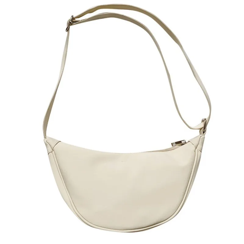 Simplicity Women's Handbag Dumpling Shaped Lightweight Underarm Backpack Nylon Large Capacity Smooth Zipper Women's Shoulder Bag
Simplicity Women's Handbag Dumpling Shaped Lightweight Underarm Backpack Nylon Large Capacity Smooth Zipper Women's Shoulder Bag