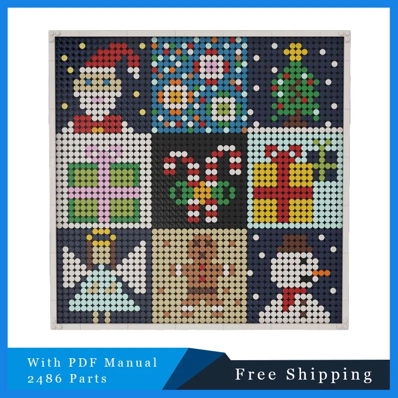 2486 PCS Christmas Artworks Technology Modular Building Blocks Brick Model Children's Puzzle Toys Birthday Educational Set Gifts
2486 PCS Christmas Artworks Technology Modular Building Blocks Brick Model Children's Puzzle Toys Birthday Educational Set Gifts