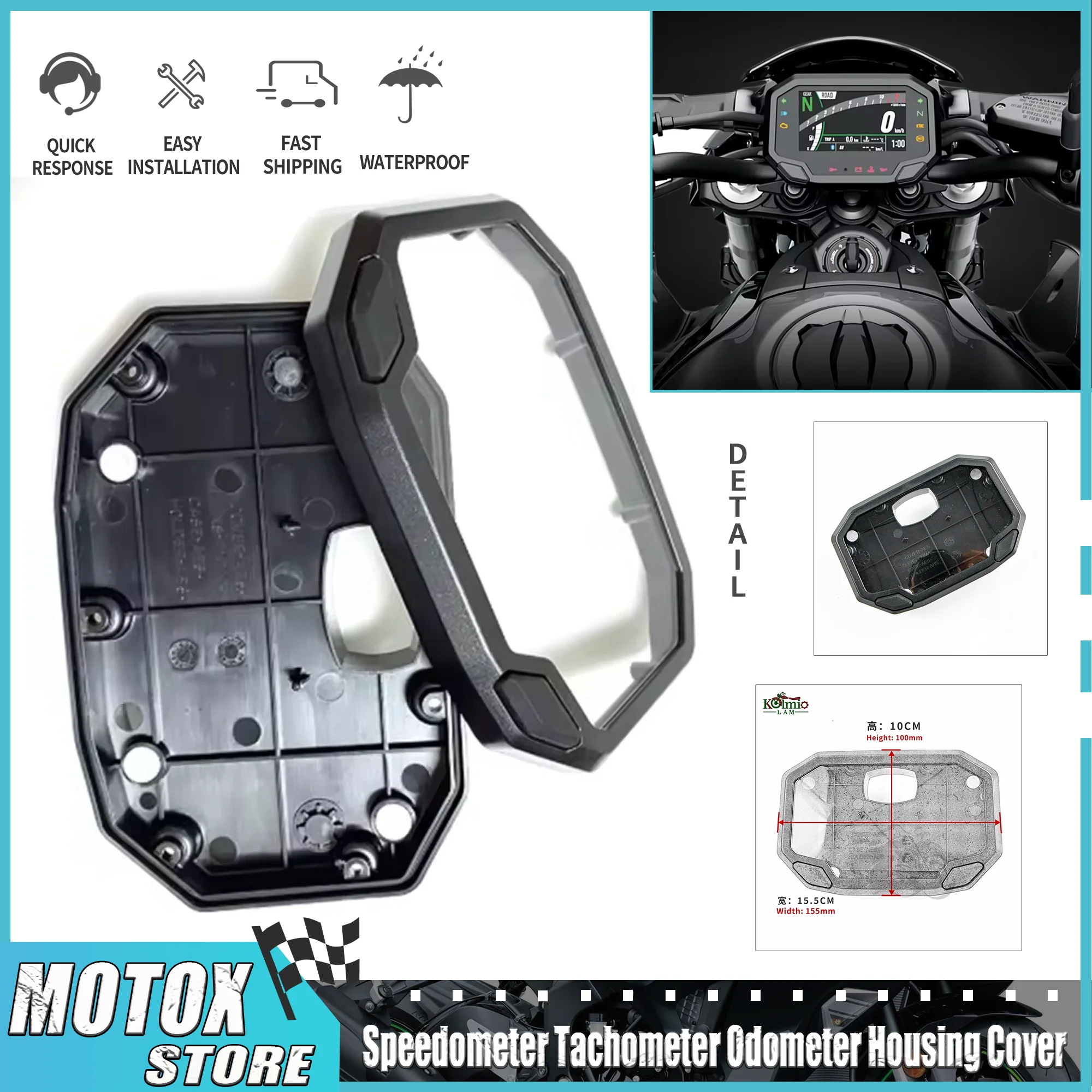 Крышка тахометра спидометра мотоцикла, чехол, подходит для 2024-2202 KAWASAKI Ninja 500 Z500SE Z500 SE Ninja 500 
Крышка тахометра спидометра мотоцикла, чехол, подходит для 2024-2202 KAWASAKI Ninja 500 Z500SE Z500 SE Ninja 500