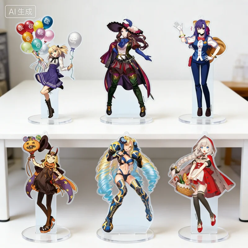 Anime Game Fate/Grand Order 15 cm Acrylic Stand Figure Keychains Abracket Desktop Bookshelf Decoration Collection Display
Anime Game Fate/Grand Order 15 cm Acrylic Stand Figure Keychains Abracket Desktop Bookshelf Decoration Collection Display