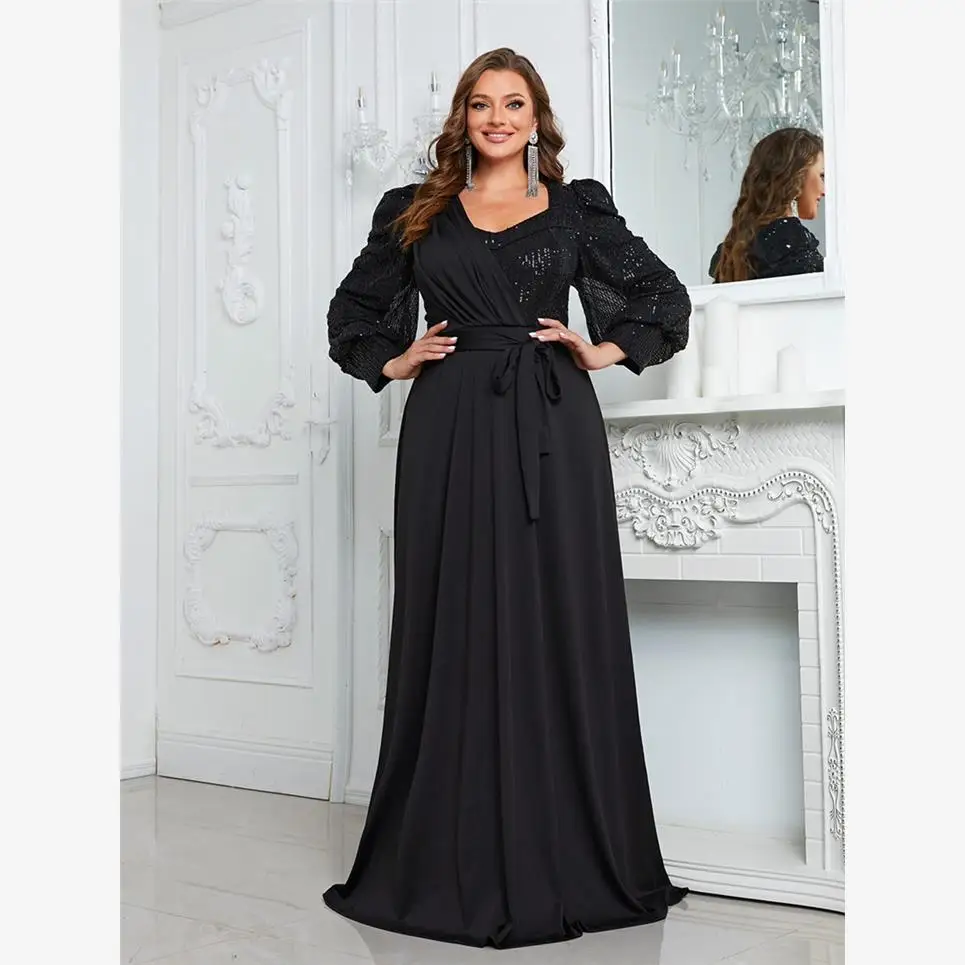 Shiny Sequin Long Sleeve Wedding Birthday Marriage Dress plus Size Party Gown Summer 2023 Season Modified Acrylic Fiber 100%
Shiny Sequin Long Sleeve Wedding Birthday Marriage Dress plus Size Party Gown Summer 2023 Season Modified Acrylic Fiber 100%