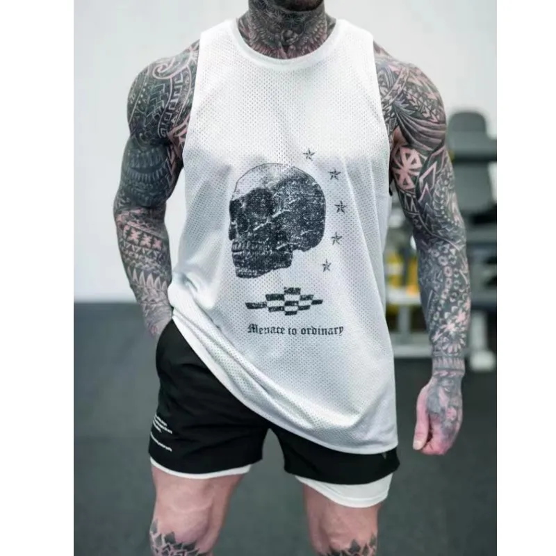2024 Summer New Sports Double Layer Tank Top Front and Rear Two piece Basketball Fitness Mesh Slim Fit, Breathable, and Quick Dr
2024 Summer New Sports Double Layer Tank Top Front and Rear Two piece Basketball Fitness Mesh Slim Fit, Breathable, and Quick Dr