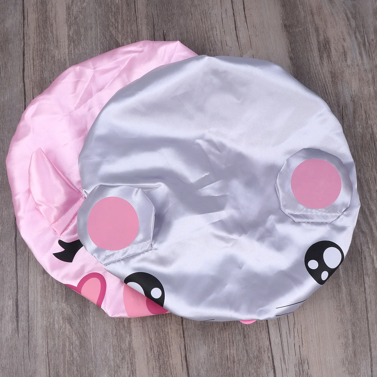 2Pcs Baby Shower Cap Waterproof Cartoon Mouse Pink Pig Satin Bathing Hat Soft Reusable Kids Hair Protect Shower Hat
2Pcs Baby Shower Cap Waterproof Cartoon Mouse Pink Pig Satin Bathing Hat Soft Reusable Kids Hair Protect Shower Hat