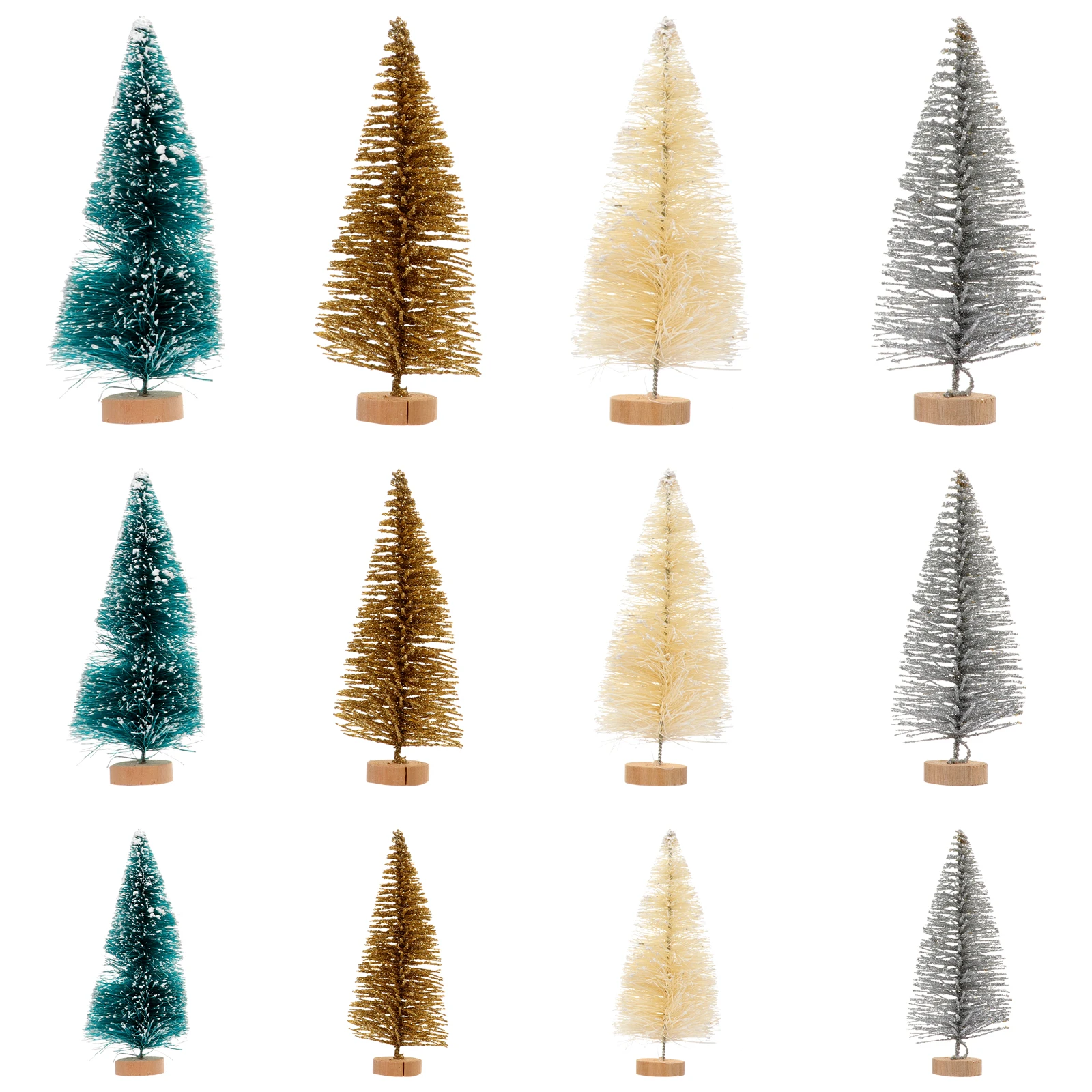 24pcs Decorative Christmas Trees 3 4 6 Mini Christmas Tree 5cm 12 5cm Xmas Ornaments Home Table Decor Holiday Season Gifts
24pcs Decorative Christmas Trees 3 4 6 Mini Christmas Tree 5cm 12 5cm Xmas Ornaments Home Table Decor Holiday Season Gifts