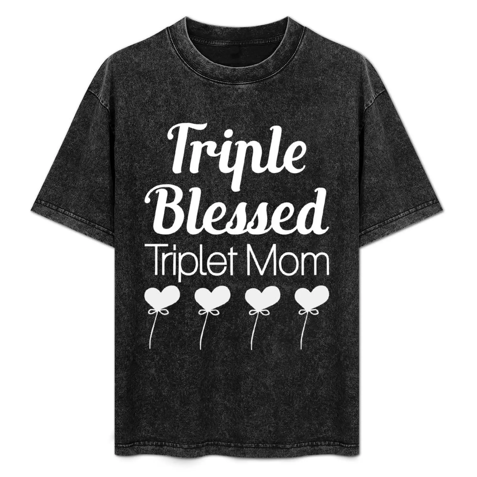 Triplet Mom Mothers Day Blessed Mom Of Three T-Shirt Big and Tall Casual T-Shirt
Triplet Mom Mothers Day Blessed Mom Of Three T-Shirt Big and Tall Casual T-Shirt