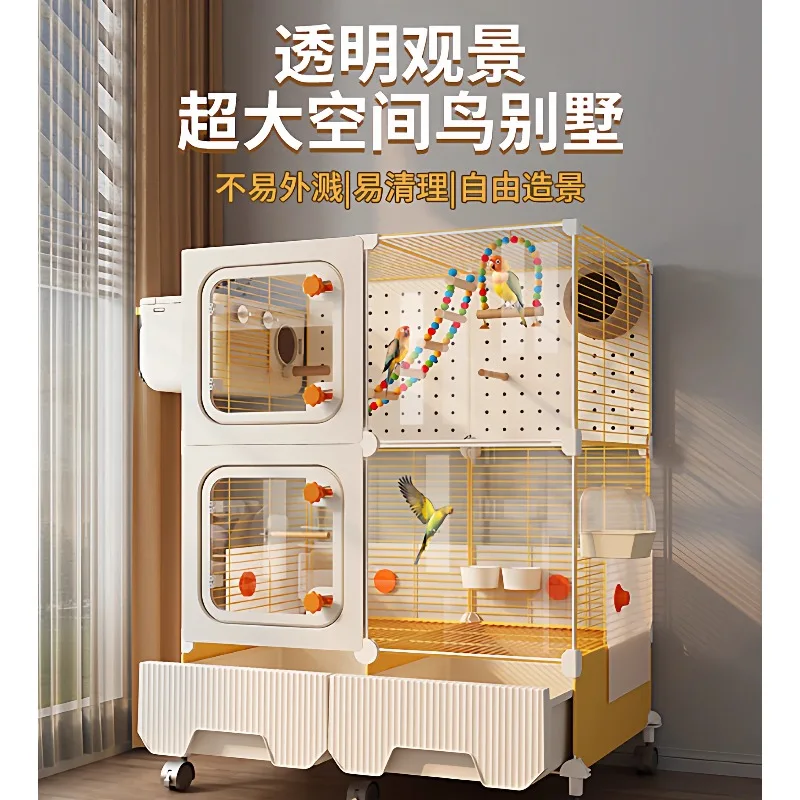 Large New Peony Xuanfeng Tiger Skin Small Sun Household Bird Cage Luxury Villa
Large New Peony Xuanfeng Tiger Skin Small Sun Household Bird Cage Luxury Villa