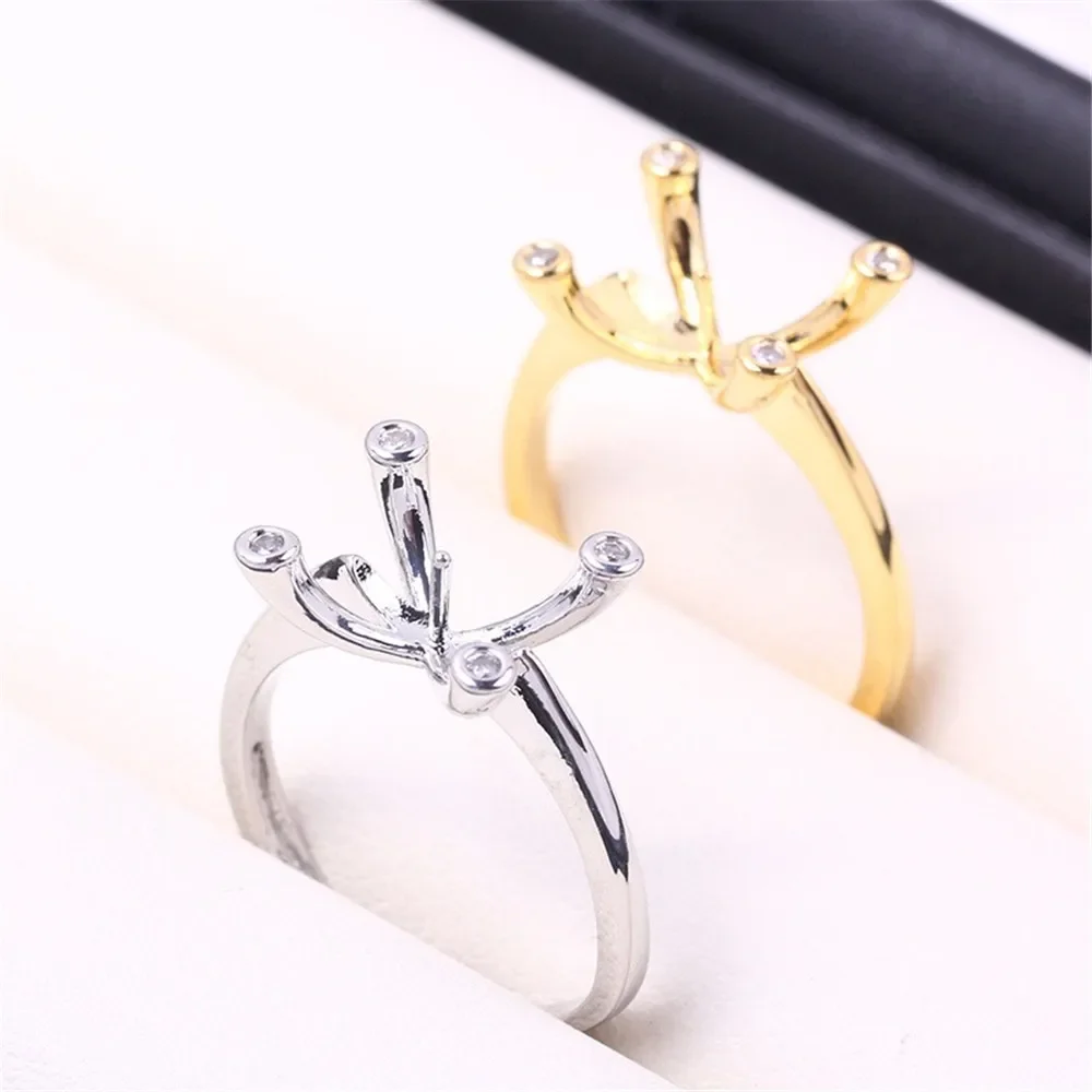 Adjustable Gold Plated Pearl Ring Settings Findings & Accessories - for Jewelry Making Bulk Wholesale Craft Supplies 10-11mm
Adjustable Gold Plated Pearl Ring Settings Findings & Accessories - for Jewelry Making Bulk Wholesale Craft Supplies 10-11mm