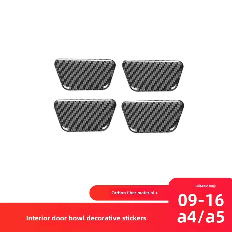 For Audi old A4L B8 carbon fiber door inner door bowl decorative sticker A4 interior modification accessories
For Audi old A4L B8 carbon fiber door inner door bowl decorative sticker A4 interior modification accessories