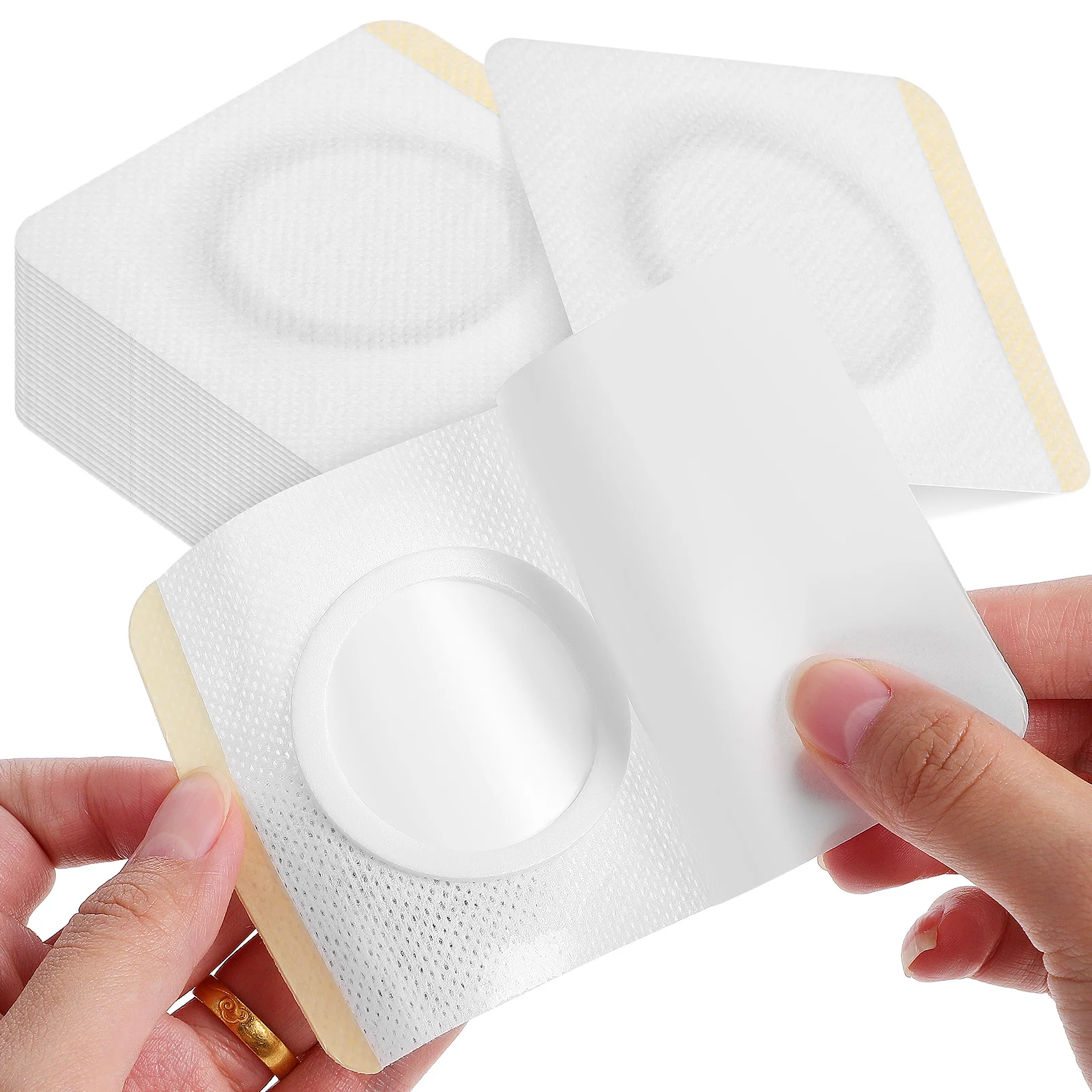 50 Pcs Breathable Non Woven Fabric for Belly Button Comfort Adhesive Stickers Easy Removal Versatile Body Parts 
50 Pcs Breathable Non Woven Fabric for Belly Button Comfort Adhesive Stickers Easy Removal Versatile Body Parts