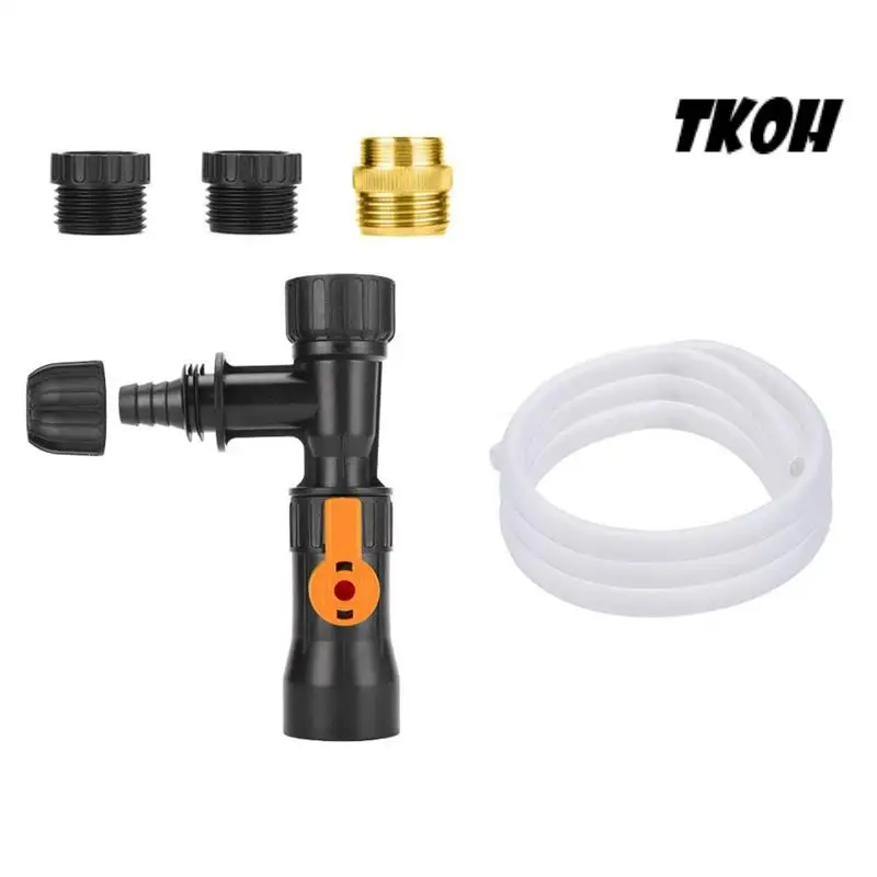TKOH-Bucket-Free Aquarium Water Changer With Universal Quick Siphon Pump, Streamlined Fish Tank Cleaning Tool
TKOH-Bucket-Free Aquarium Water Changer With Universal Quick Siphon Pump, Streamlined Fish Tank Cleaning Tool