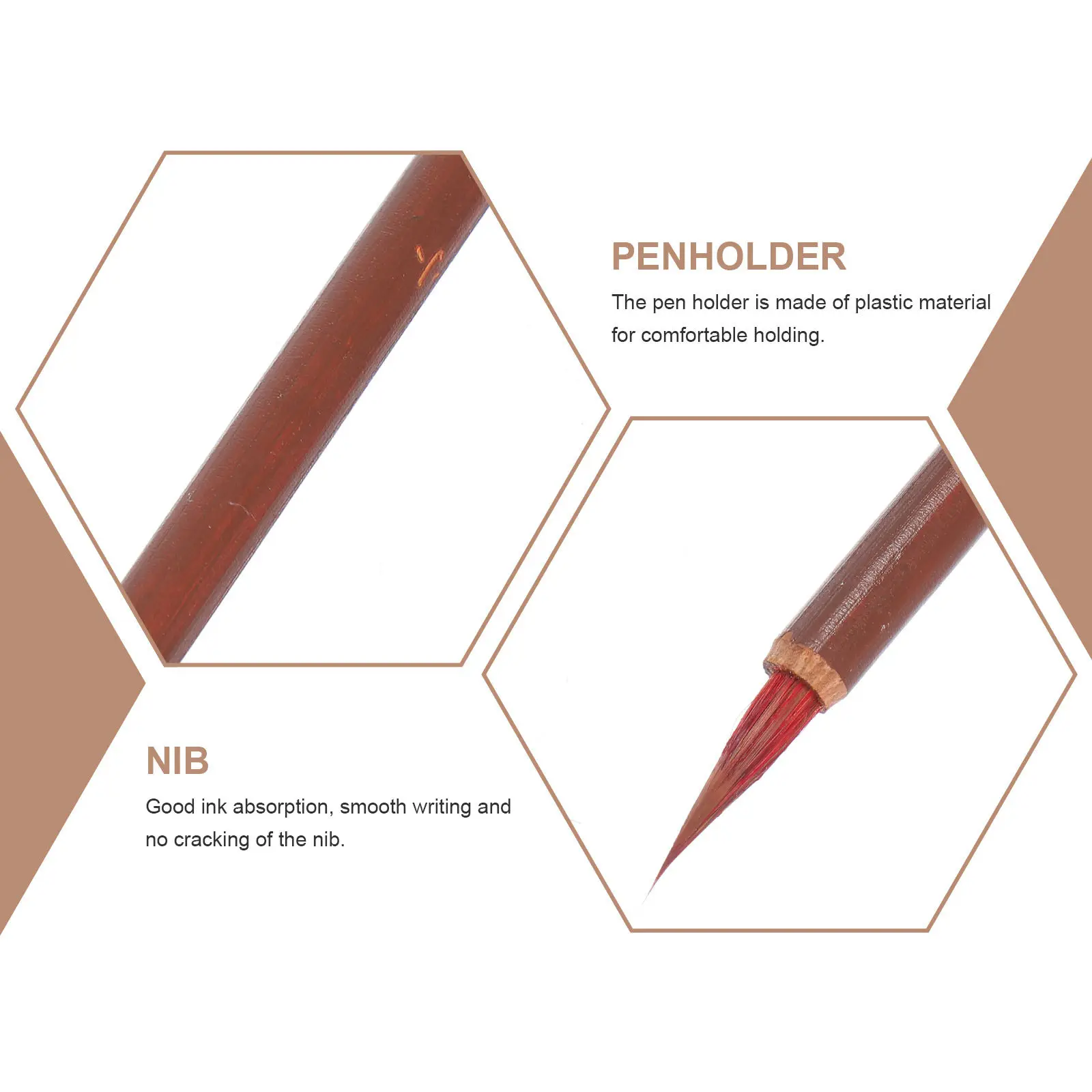 5Pcs Chinese Calligraphy Brush Pens Professional Quality Ideal for Calligraphy Painting Drawing Practice Ink Stationery
5Pcs Chinese Calligraphy Brush Pens Professional Quality Ideal for Calligraphy Painting Drawing Practice Ink Stationery