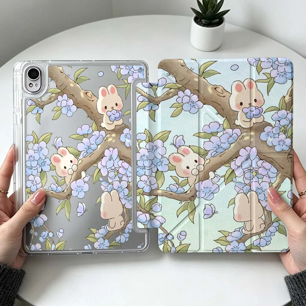 Blue Floral Rabbit Pattern For Huawei MatePad Pro SE Air 12X Honor Pad 9 V9 GT X9a X9 Foldable 3Y Tablet Case Soft
Blue Floral Rabbit Pattern For Huawei MatePad Pro SE Air 12X Honor Pad 9 V9 GT X9a X9 Foldable 3Y Tablet Case Soft