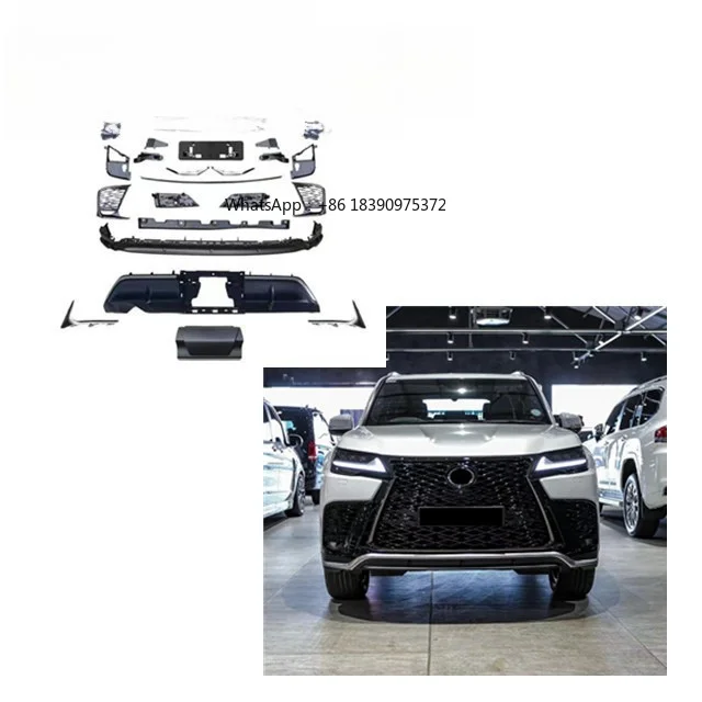 New Arrived!!Sport Style Body Kit for 2022 LX600.F Sport LX600 Body Kit Facelift Kit for 2022 LX600
New Arrived!!Sport Style Body Kit for 2022 LX600.F Sport LX600 Body Kit Facelift Kit for 2022 LX600