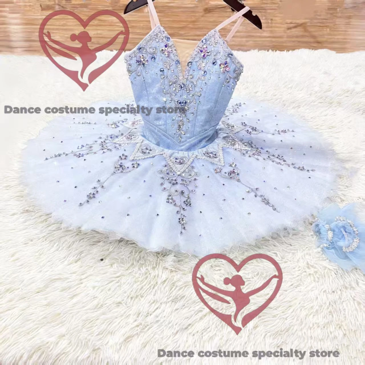 Silver Fairy Blue Bird Professional Custom Ballet Tutu Skirt - Competition & Performance Costume
Silver Fairy Blue Bird Professional Custom Ballet Tutu Skirt - Competition & Performance Costume