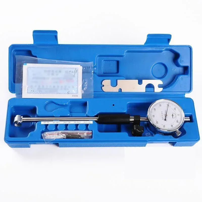 New Inner Diameter Cylinder Gauge 10-18-35-50-160mm Inner Diameter Dial Indicator High Precision Inner Hole Indicator HD Scale
New Inner Diameter Cylinder Gauge 10-18-35-50-160mm Inner Diameter Dial Indicator High Precision Inner Hole Indicator HD Scale