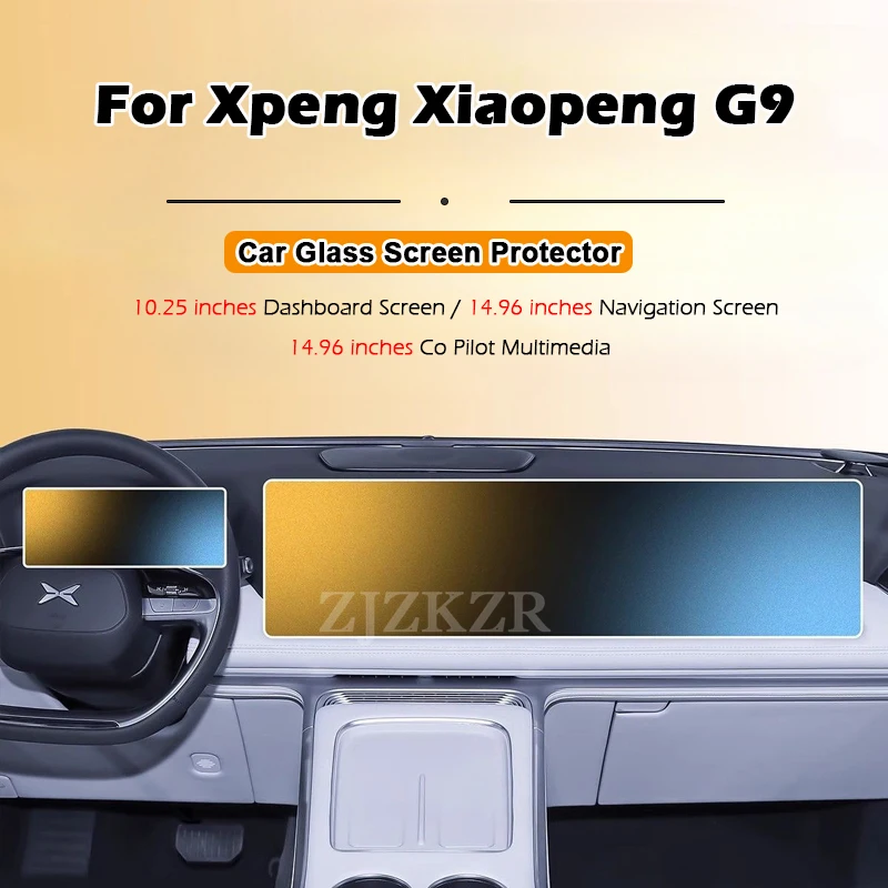 For Xpeng Xiaopeng G9 2022-2025 Car GPS Navigation Protective Film LCD Screen HD Screen Protector Anti-scratch Interior Refit
For Xpeng Xiaopeng G9 2022-2025 Car GPS Navigation Protective Film LCD Screen HD Screen Protector Anti-scratch Interior Refit