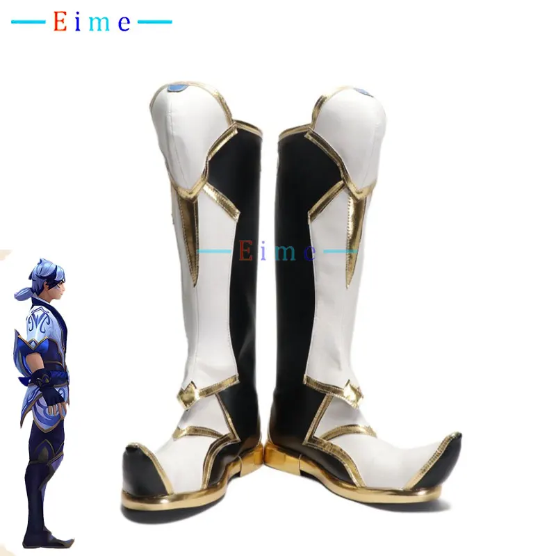 Ezreal Cosplay Shoes LOL Cosplay Props Anime Accessories PU Leather Shoes Halloween Carnival Boots Custom Made
Ezreal Cosplay Shoes LOL Cosplay Props Anime Accessories PU Leather Shoes Halloween Carnival Boots Custom Made