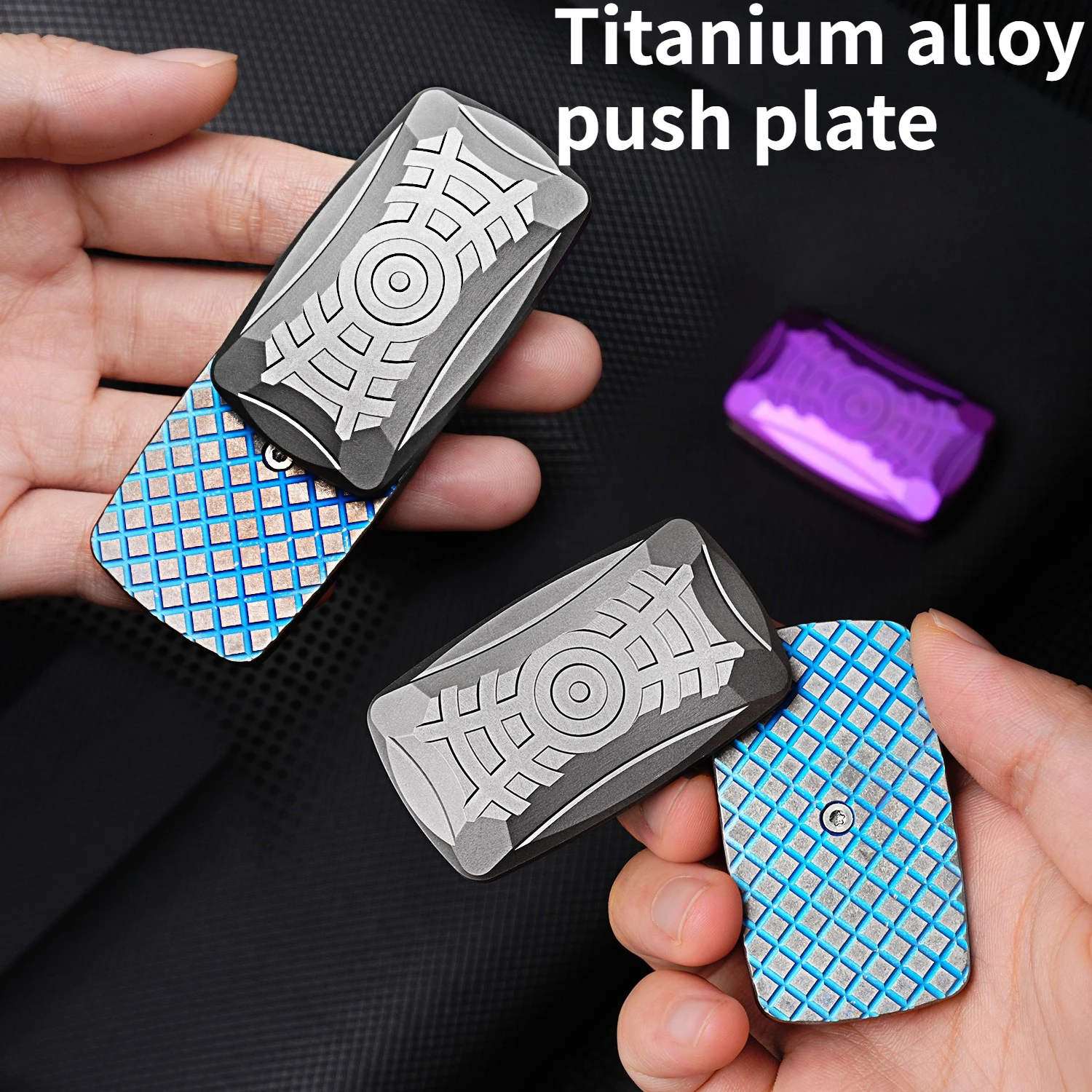 Titanium Alloy Infinite Push Card Decompression Skateboard EDC Learning Work Outdoor Decompression Tool
Titanium Alloy Infinite Push Card Decompression Skateboard EDC Learning Work Outdoor Decompression Tool