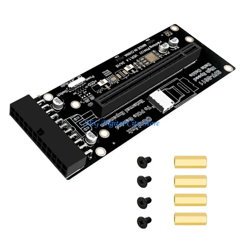 U75B M.2 To SFF 8612 Adapter Card With PCIe Gen4x4 Support For Fast Speed Data Transfer
U75B M.2 To SFF 8612 Adapter Card With PCIe Gen4x4 Support For Fast Speed Data Transfer