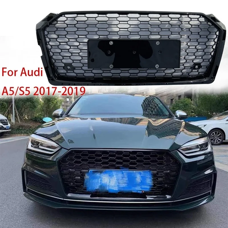 For Audi A5 Retrofit Rs5 2017 2018 2019 Cellular Grille Black Front Bumper Mesh Racing Grills Grill Honeycomb Hood Accessories
For Audi A5 Retrofit Rs5 2017 2018 2019 Cellular Grille Black Front Bumper Mesh Racing Grills Grill Honeycomb Hood Accessories
