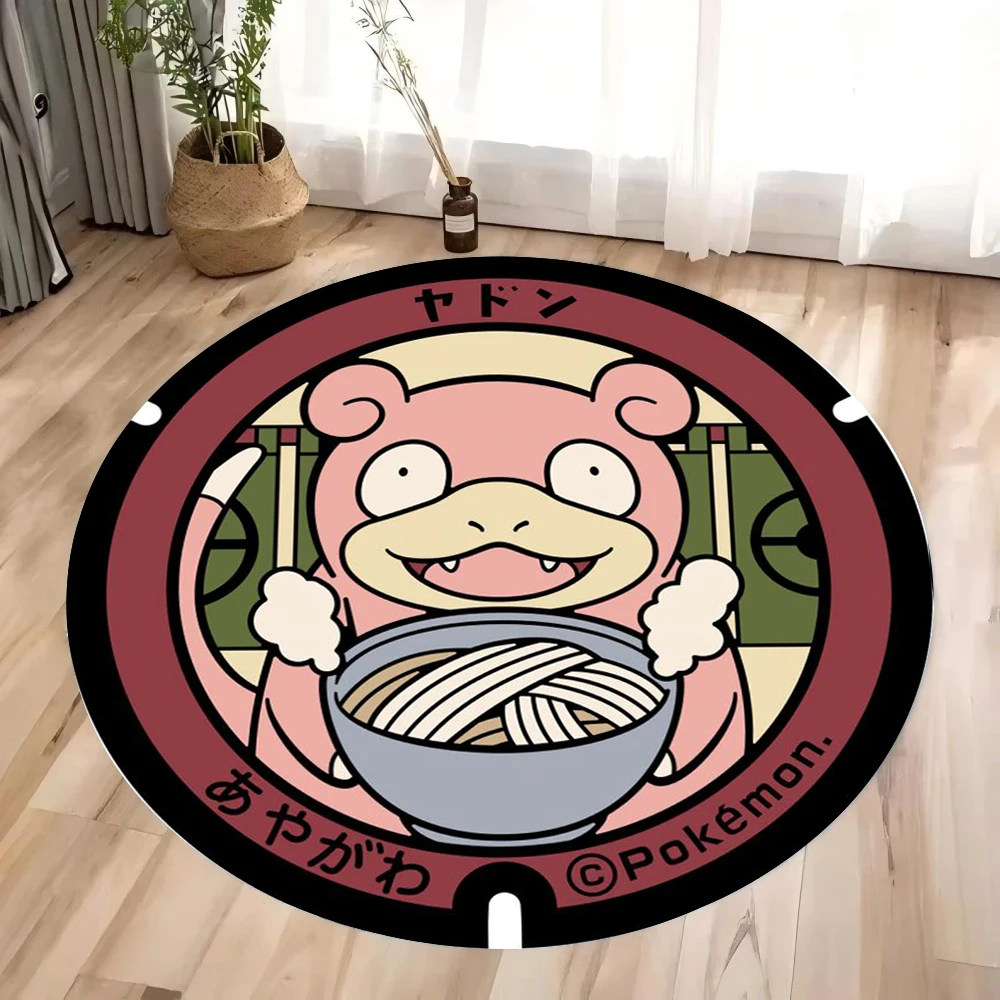 MINISO &Pokemon Elves Round Rug for Living Room Sofa Decor Bedside Soft Rug Hanging Basket Nonsilp Mat Game Room Chair Floor Mat
MINISO &Pokemon Elves Round Rug for Living Room Sofa Decor Bedside Soft Rug Hanging Basket Nonsilp Mat Game Room Chair Floor Mat