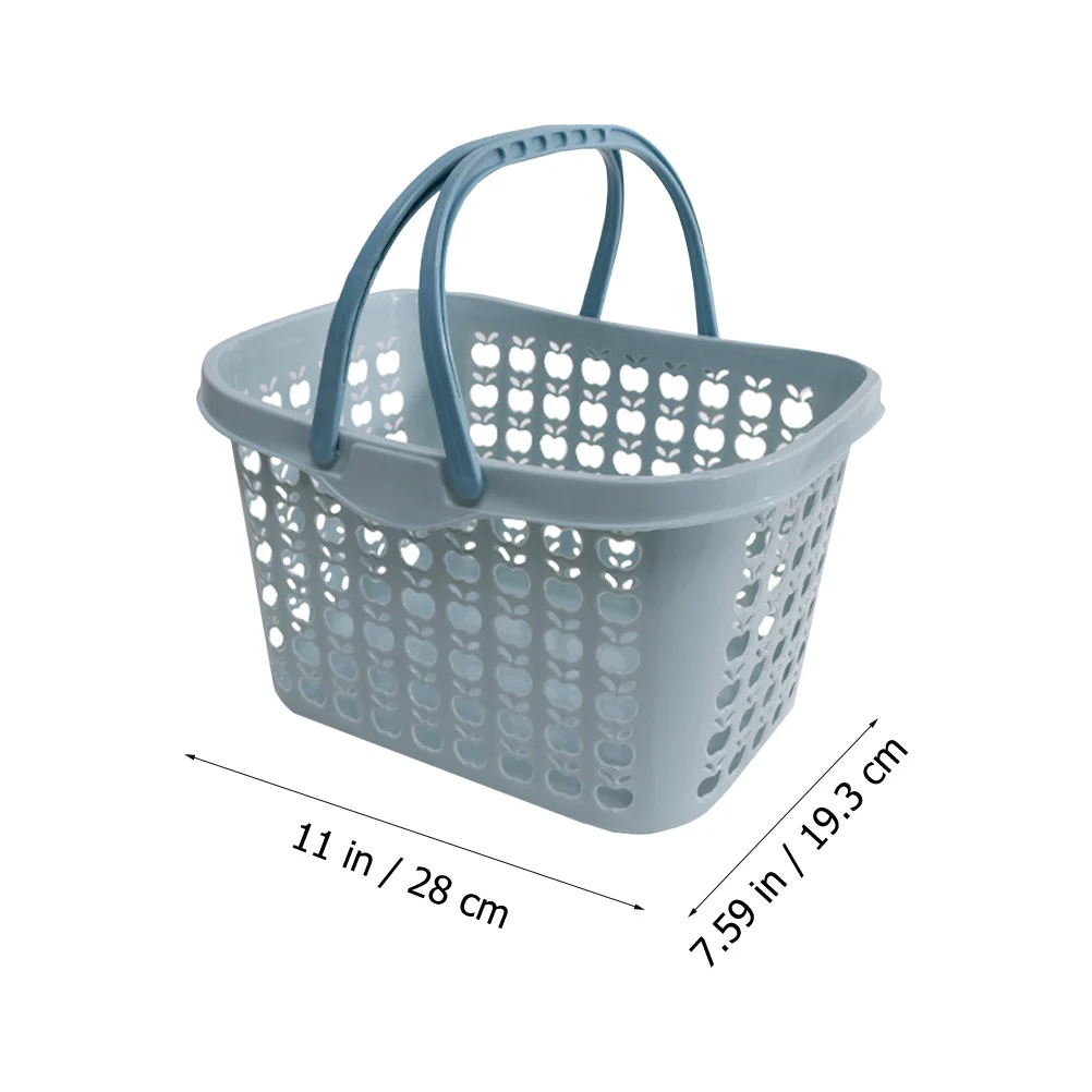 Reusable Shopping Basket Fruit Picking Basket Plastic Storage Organizer for Home Supermarket Use Multi Functional Kitchen
Reusable Shopping Basket Fruit Picking Basket Plastic Storage Organizer for Home Supermarket Use Multi Functional Kitchen