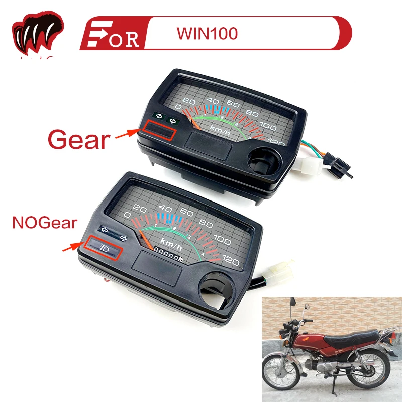 For Honda WIN100, Motorcycle Odometer Speedometer Gauge Signal Dual Digital Display KM/H Instrument Assembly
For Honda WIN100, Motorcycle Odometer Speedometer Gauge Signal Dual Digital Display KM/H Instrument Assembly