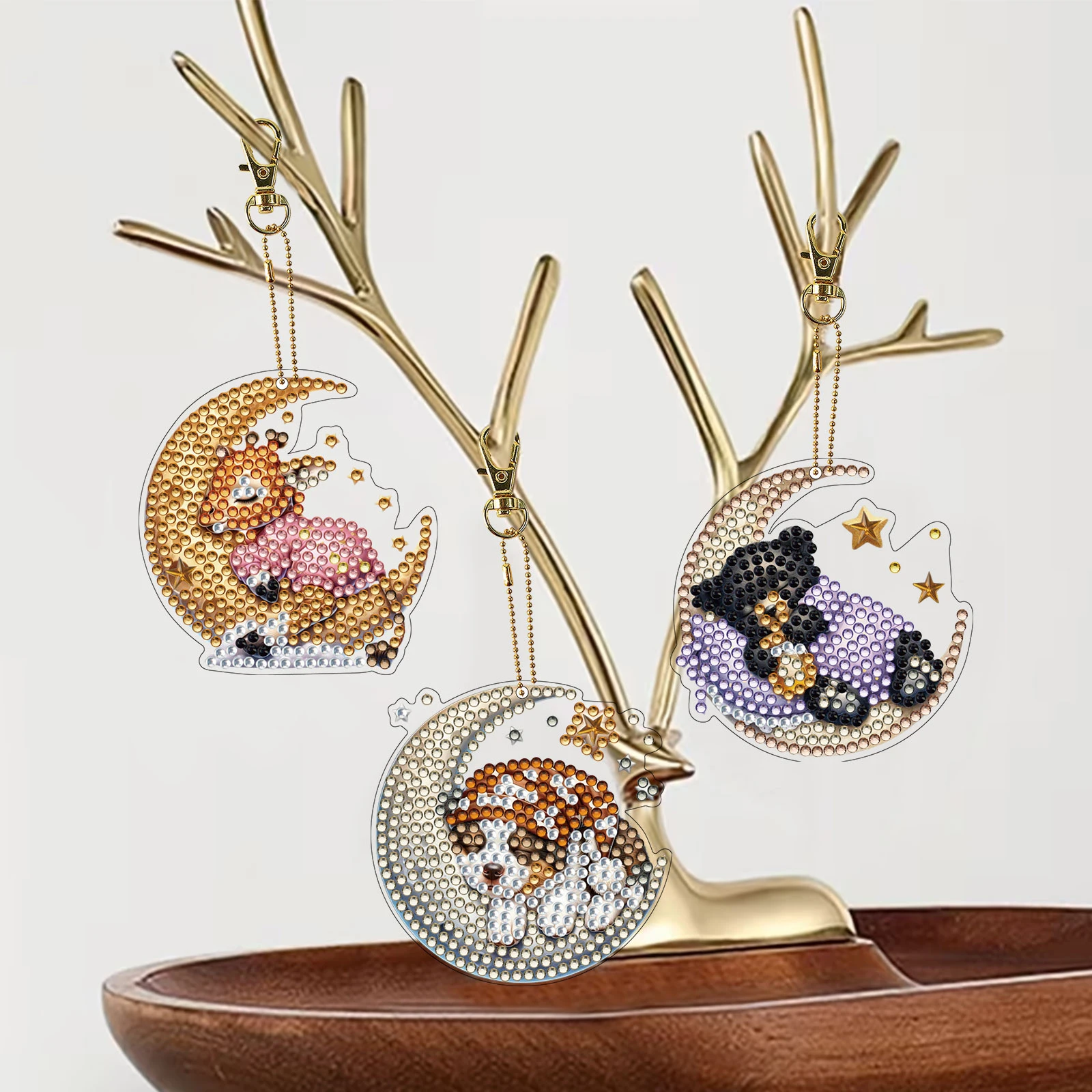 15Pcs DiY 5D Diamond Art Key Rings Hanging Pendants Double-Sided for Adults Beginners Home Craft Gift
15Pcs DiY 5D Diamond Art Key Rings Hanging Pendants Double-Sided for Adults Beginners Home Craft Gift