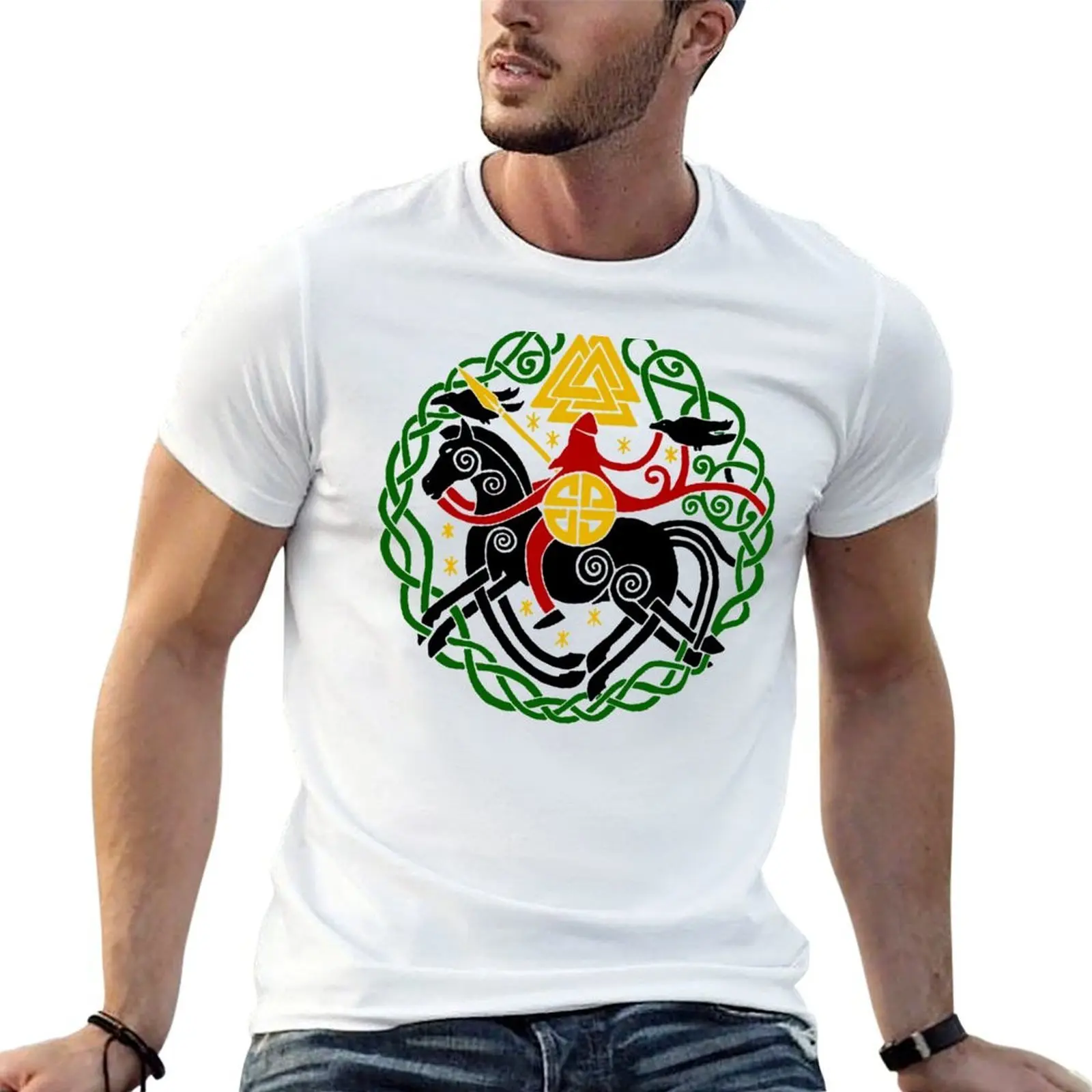 Odin Claus in Color T-Shirt man t shirts high quality luxury brand man t shirt summer t shirts for man graphic tees T-shirt
Odin Claus in Color T-Shirt man t shirts high quality luxury brand man t shirt summer t shirts for man graphic tees T-shirt