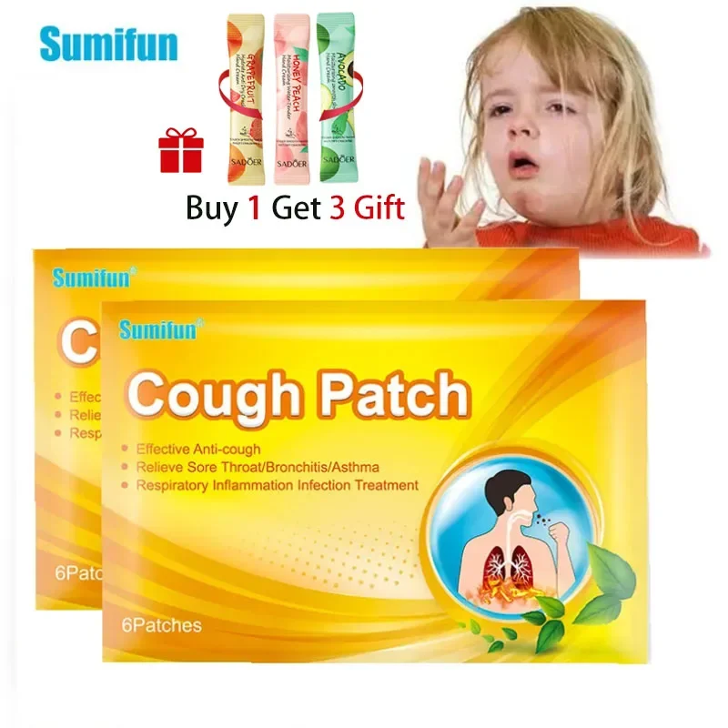 6pcs Coughing Patch Anti-cough Plaster For Child Adult Cough Moisten Lung Protect Throat Herbal Medical Plaster
6pcs Coughing Patch Anti-cough Plaster For Child Adult Cough Moisten Lung Protect Throat Herbal Medical Plaster