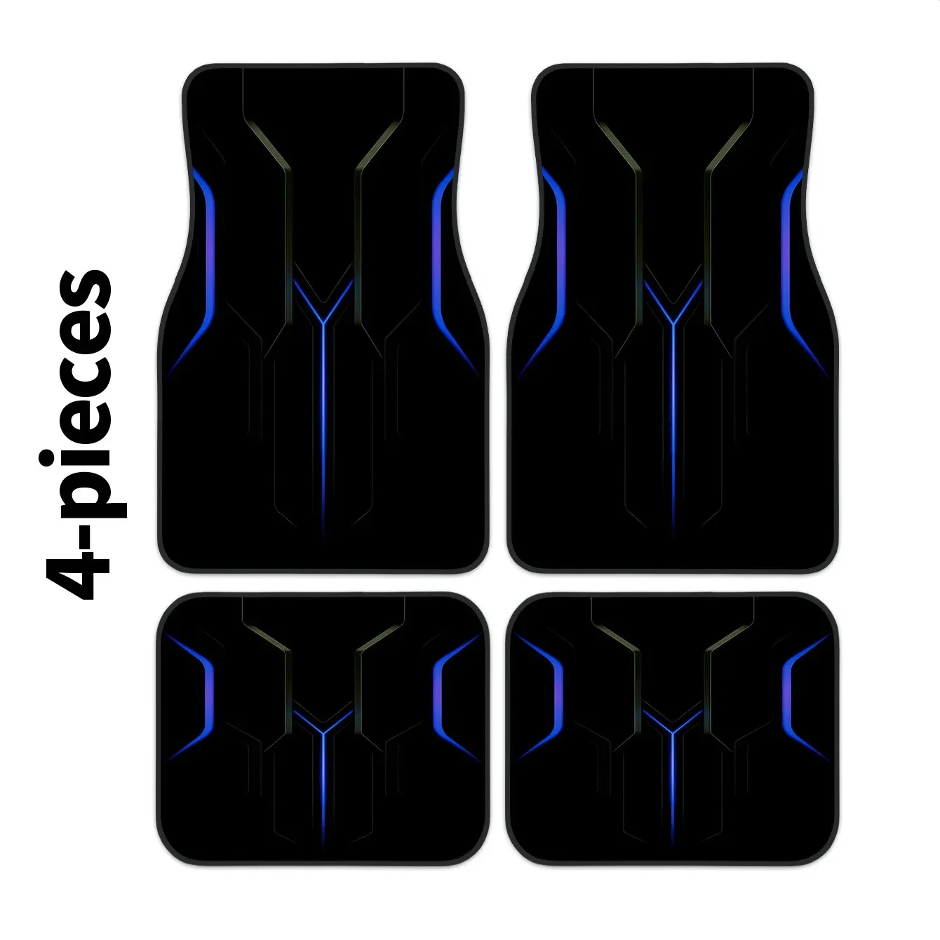 4 2D car floor mats with luminous line printing, polyester fiber, universal, fashionable, easy to install and clean, excellent p
4 2D car floor mats with luminous line printing, polyester fiber, universal, fashionable, easy to install and clean, excellent p