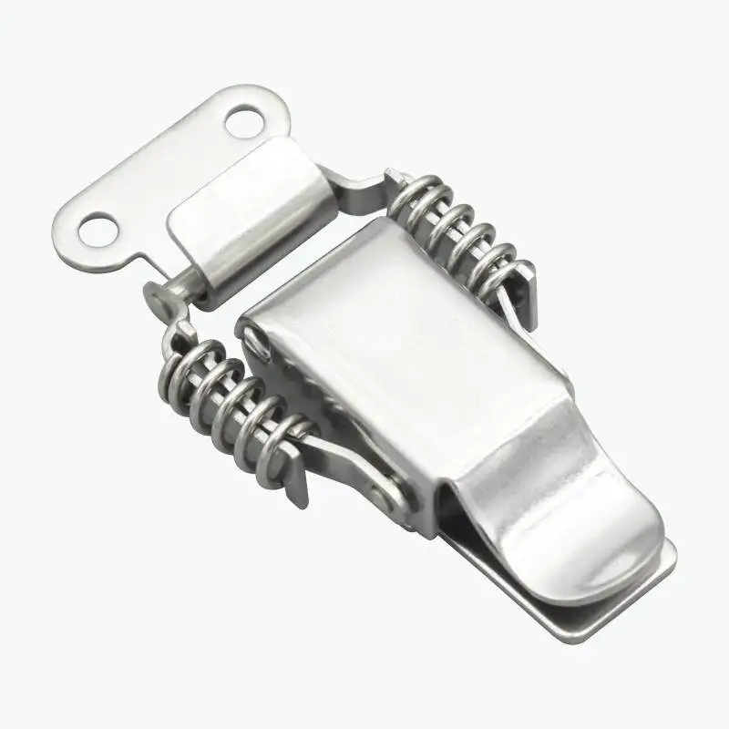 Stainless Steel/Iron Galvanized Double Spring Buckle 90° Flat Fixed Box Buckle Toolbox Heavy-duty Buckle Multifunctional Buckle
Stainless Steel/Iron Galvanized Double Spring Buckle 90° Flat Fixed Box Buckle Toolbox Heavy-duty Buckle Multifunctional Buckle