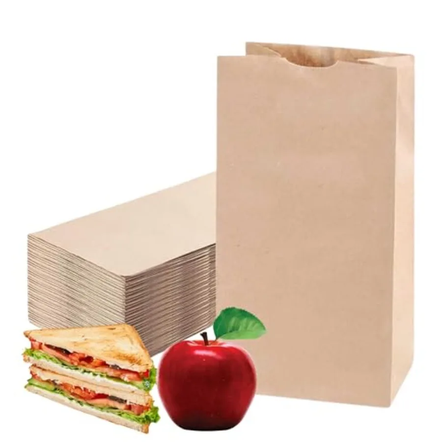 Brown Bags 4lb Brown Paper Lunch Bags - Pack of 120ct. Paper Lunch Bags.
Brown Bags 4lb Brown Paper Lunch Bags - Pack of 120ct. Paper Lunch Bags.