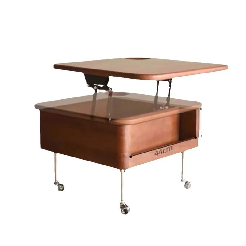Medieval solid wood lifting coffee table retro modern small apartment household mobile folding multi-function storage living roo
Medieval solid wood lifting coffee table retro modern small apartment household mobile folding multi-function storage living roo