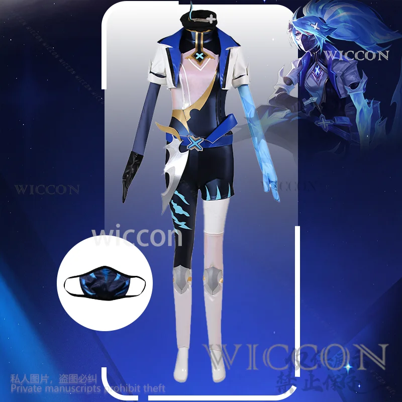 Game LOL Drx Cosplay Akali anime Costume New Skin Sexy Jumpsuit Coat Jirai Kei Girls Woman For Halloween Christma cos Customized
Game LOL Drx Cosplay Akali anime Costume New Skin Sexy Jumpsuit Coat Jirai Kei Girls Woman For Halloween Christma cos Customized