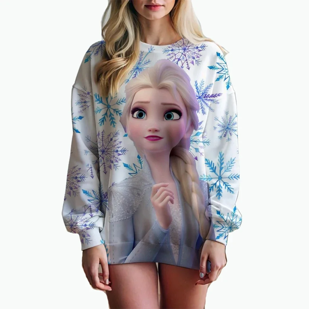 Women's Long Sleeve Sweatshirt Disney Princess Kawaii New 3D Printing Cute Hoodie Autumn Clothes Casual S-3XL Ladies Fashion
Women's Long Sleeve Sweatshirt Disney Princess Kawaii New 3D Printing Cute Hoodie Autumn Clothes Casual S-3XL Ladies Fashion