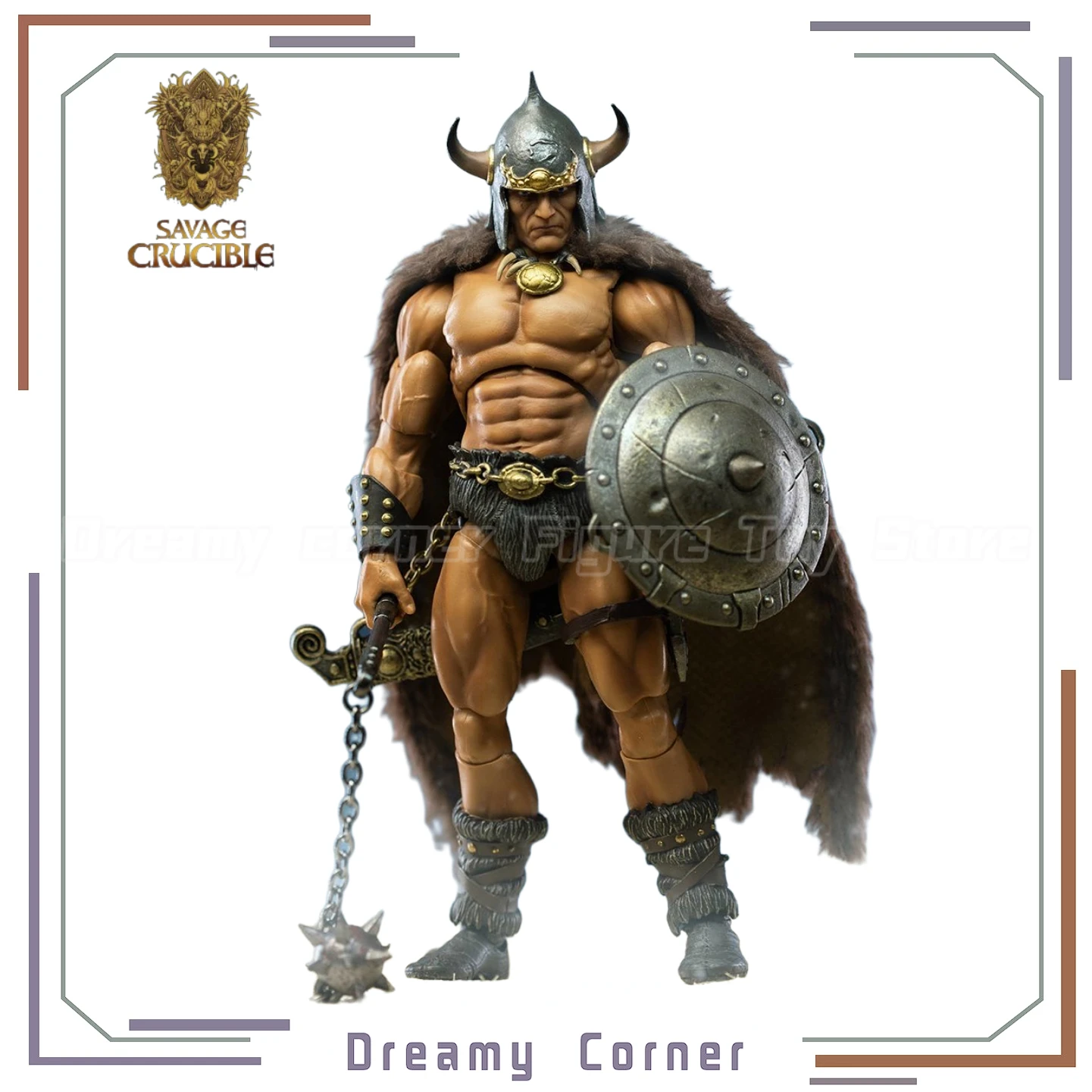 【In Stock】Original Savage Crucible Savage Furnace Barbarian Series Frank 1/12 Action Figure Toys
【In Stock】Original Savage Crucible Savage Furnace Barbarian Series Frank 1/12 Action Figure Toys