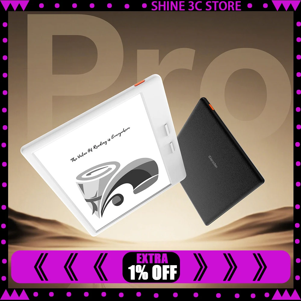 iReader Ocean5 Pro 7-дюймовый интеллектуальный считыватель экрана E-Ink с защитой глаз для учебы и чтения
iReader Ocean5 Pro 7-дюймовый интеллектуальный считыватель экрана E-Ink с защитой глаз для учебы и чтения