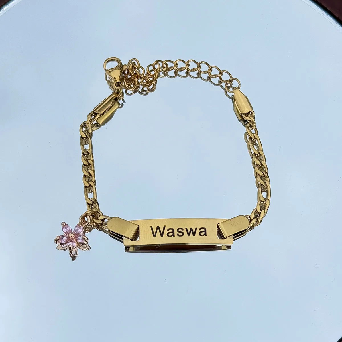 Custom Name Bracelet For Women Men Personalized Letters Flower Pendant Bracelet Family Party Birthday Gift Memorial Jewelry
Custom Name Bracelet For Women Men Personalized Letters Flower Pendant Bracelet Family Party Birthday Gift Memorial Jewelry