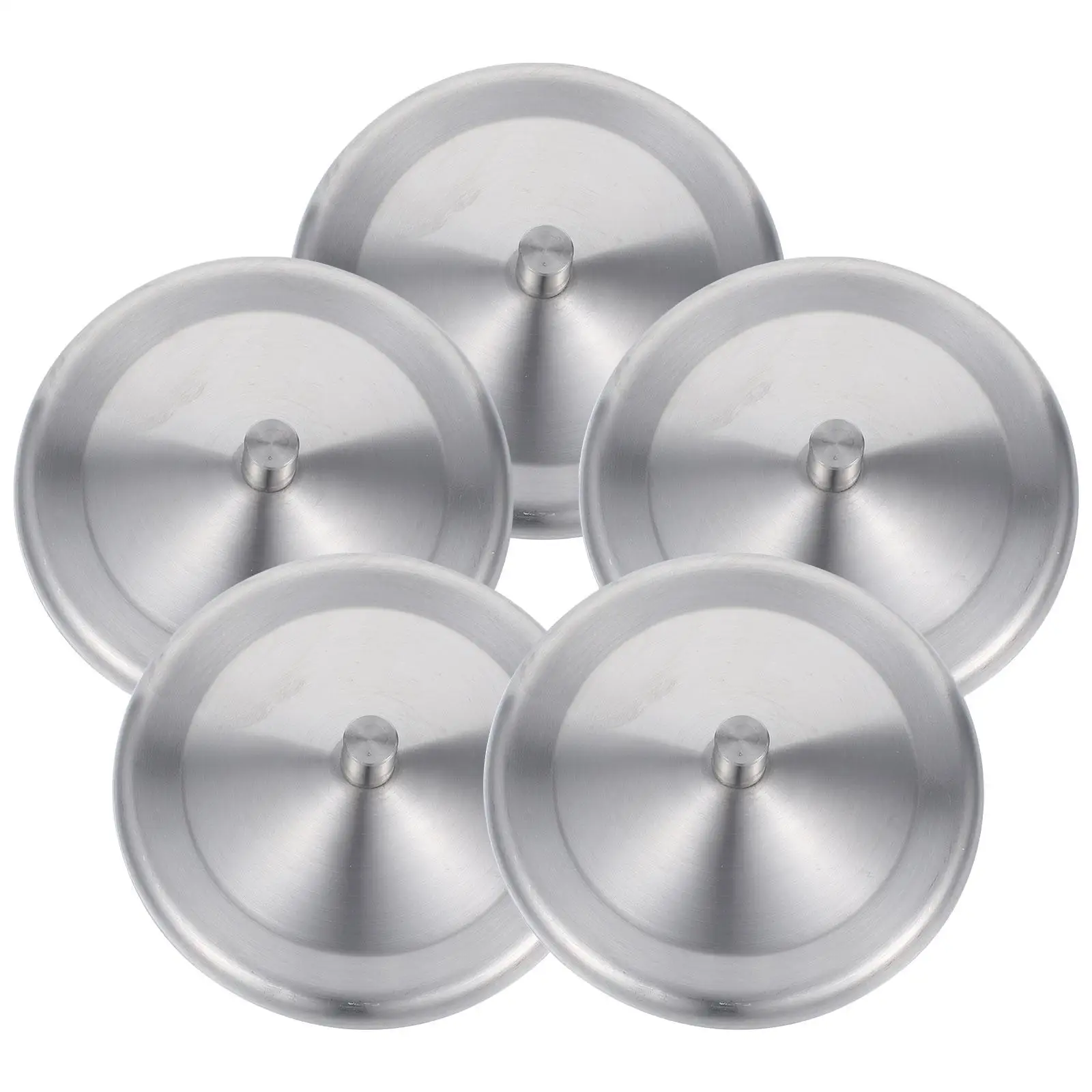 5pcs Stainless Steel Cup Covers Reusable Safe Dustproof Mug Lids for Coffee Tea Travel Smooth Edge Kitchen Bar
5pcs Stainless Steel Cup Covers Reusable Safe Dustproof Mug Lids for Coffee Tea Travel Smooth Edge Kitchen Bar