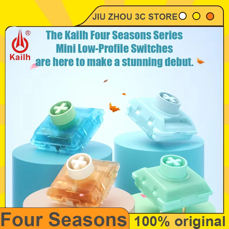 Kailh Four Seasons Spring Summer Autumn Winter MINI Low Profile Switch Quick Trigger Mechanical Keyboard Switch Gaming Custom
Kailh Four Seasons Spring Summer Autumn Winter MINI Low Profile Switch Quick Trigger Mechanical Keyboard Switch Gaming Custom