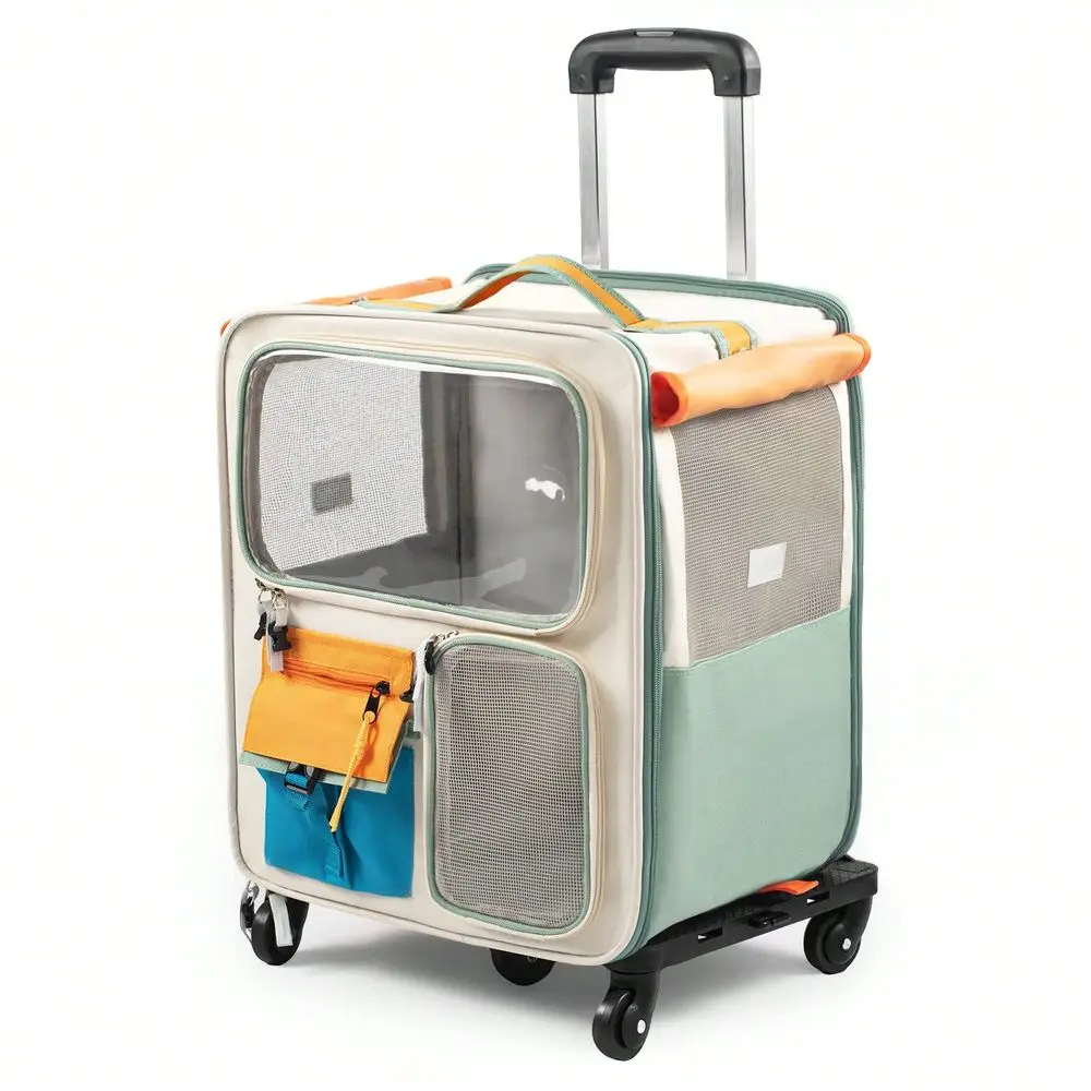 Travel Bag Portable Out Pet Trolley Suitcase Universal Small Dogs Bag Cat Backpack Travel Walking And Camping
Travel Bag Portable Out Pet Trolley Suitcase Universal Small Dogs Bag Cat Backpack Travel Walking And Camping