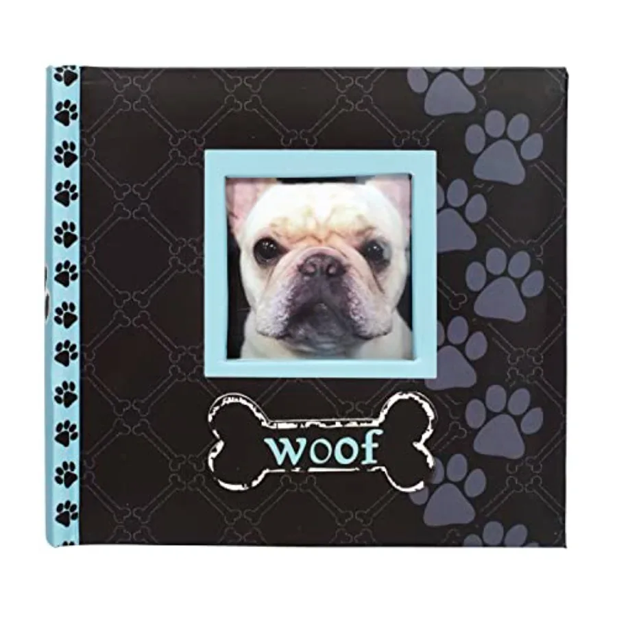 International Designs Woof Photo Album, 80-4x6, Blue
International Designs Woof Photo Album, 80-4x6, Blue
